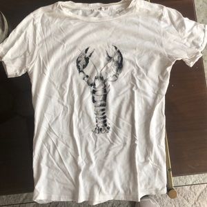 Mango Lobster Graphic Tee